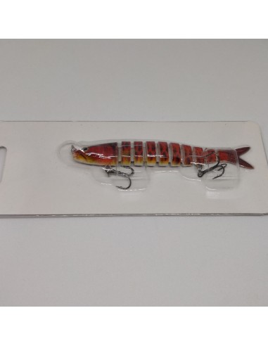 Воблер сегментный, 9,5см, 9г, тонущий