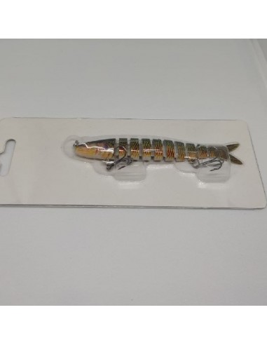 Воблер сегментный, 9,5см, 9г, тонущий