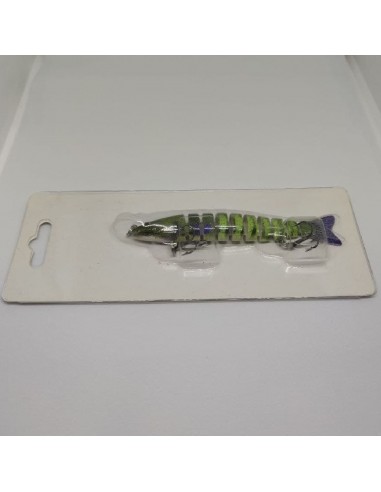 Воблер сегментный, 9,5см, 9г, тонущий