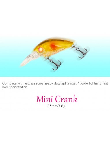 Воблер TSURINOYA Mini Crank, 3,5см,...