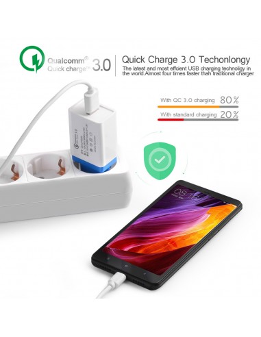 Адаптер Fast Charge QuickCharge 3 Usb...