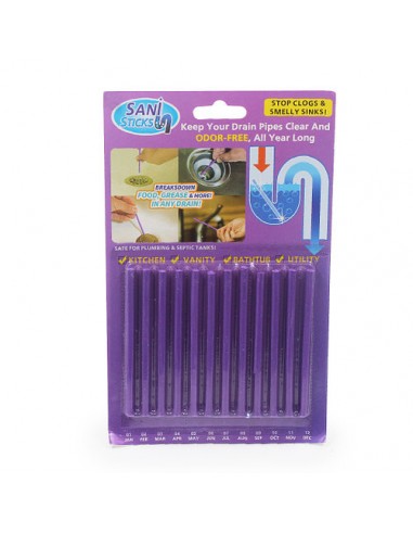 Палочки для устранения засоров SANI...