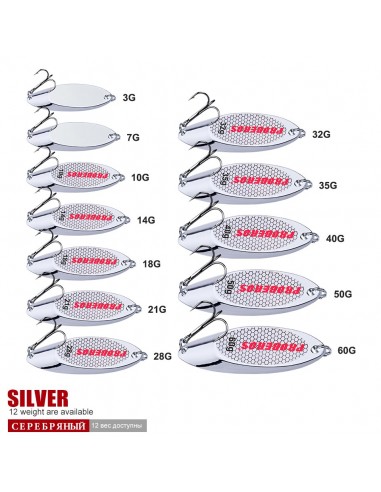 Блесна Proberos 7г, 40мм, тройник 8,...