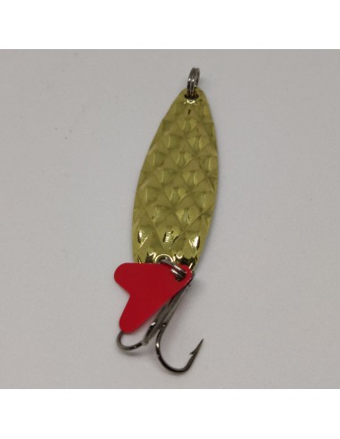 Блесна колебалка, 5см, 8.5г, золотистая