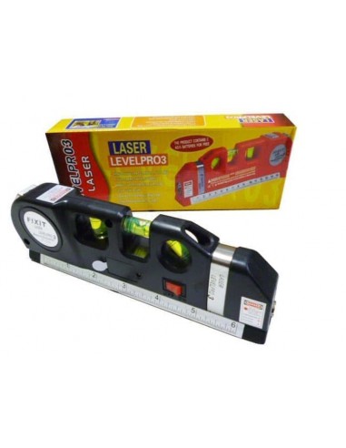 Лазерный уровень с рулеткой