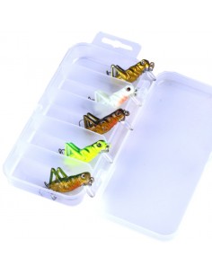 Набор 5 воблеров кузнечиков...