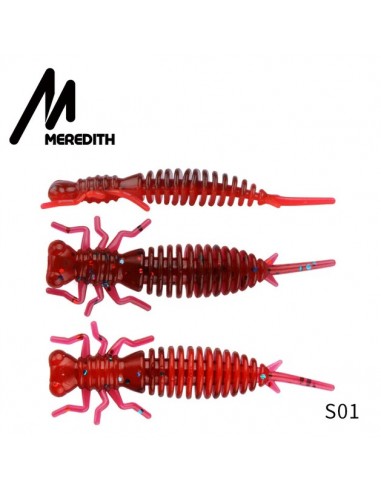 Приманка силиконовая MEREDITH Larva,...