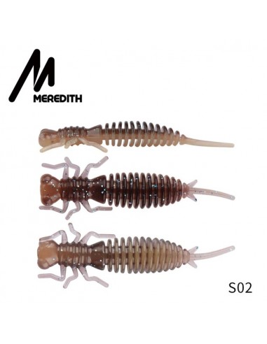 Приманка силиконовая MEREDITH Larva,...