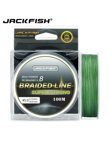 Шнур рыболовный Jackfish x8, 0.16мм,...