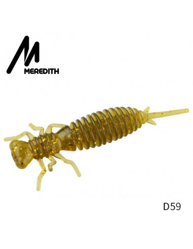 Силикон Meredith Larva 62мм, 8 штук,...