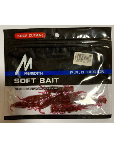 Силикон Meredith Larva 50мм, 10 штук,...