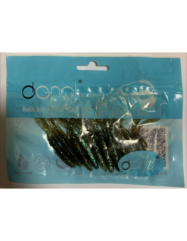 Силикон DONQL 10 шт, 75мм 1.9г, цвет...