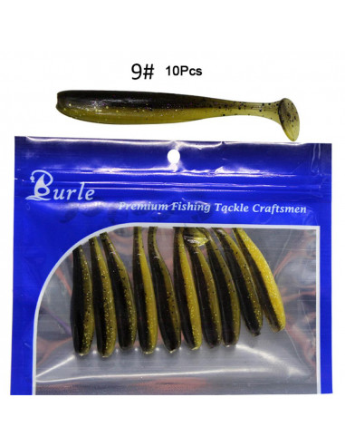 Силикон Alure 7см, 10 шт, цвет 09