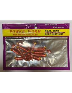 Силикон Power Worm, 45мм,...