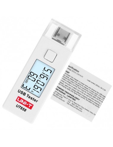 UNI-T UT658 тестер USB измеряет ток,...