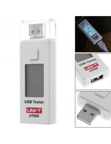 UNI-T UT658 тестер USB измеряет ток,...