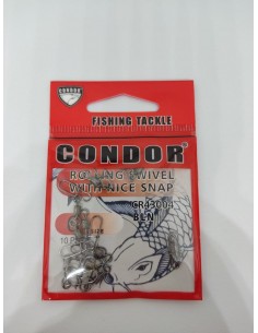 Вертлюг с карабином Nice...