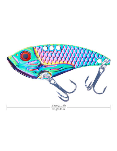 Цикада Osprey Vib 58, 2.9 см, 3.2 гр...